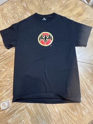 Bacardi Black bat logo T shirt Medium