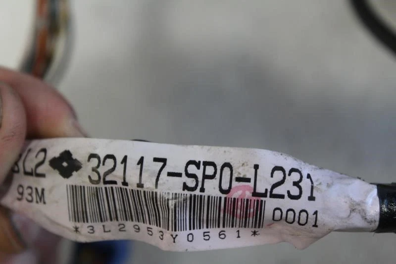 1991 1992 1993 1994 1995 Acura Legend LS TABLERO ARNÉS DE CABLES SEDÁN 32117-SP0-L231 Foto 4 de 4