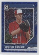 2024 Panini Donruss Optic Blue Velocity Prizm Emerson Hancock #11 19fi