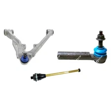 For Chevy Silverado 1500 07-09 Control Arm with Ball Joint and Tie Rod End Kit