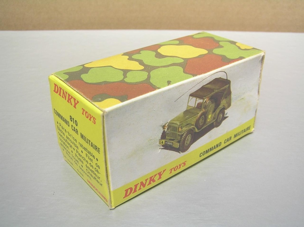 ミニカー DINKY No.810 COMMAND CAR MILITAIRE Dinky Toys Dodge Command Car 810 Militaire Complet Et Bon