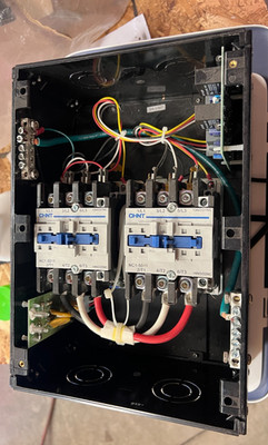 50A Automatic Transfer Switch 120/240v AS IS NO COVER