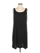 Lisa Bayne Women Black Casual Dress L