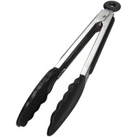 KüChenzange Grillzange Silikon Edelstahl 23Cm Lebensmittelecht