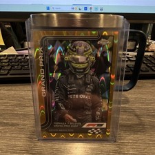 Topps Chrome Mercedes-AMG Petronas Lewis Hamilton Wave Belgian Grand Prix #135