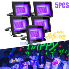 1-5 UV Black Light 100W Bar UV LED Stage Blacklight Party DJ Club for Halloween