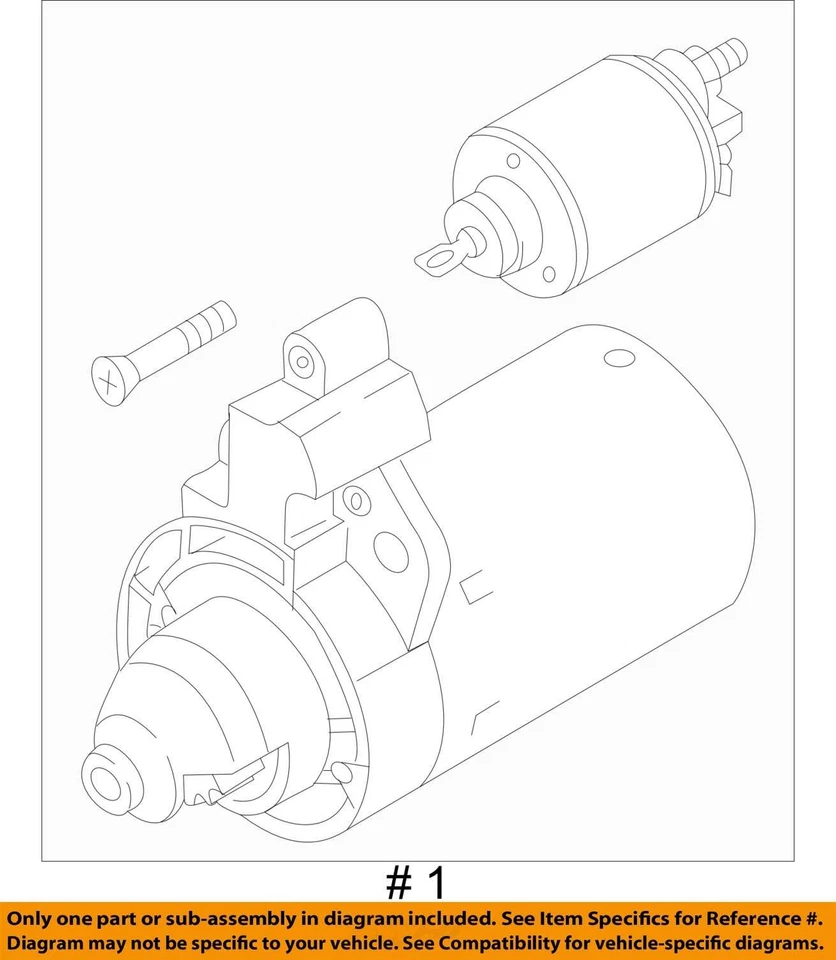 Audi R8 4S V10 2014-2023 5,2 L AWD motor de arranque conjunto de motor OEM Foto 4 de 4
