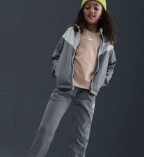 NIKE TRACKSUIT TOP BOTTOMS KIDS SZ SMALL JACKET TRACKS PANTS DRI FIT UNISEX SET