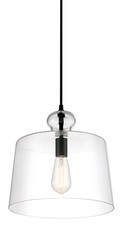 Minka Lavery 2336 Clarity 13"W Pendant - Coal