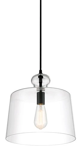 Minka Lavery 2336 Clarity 13"W Pendant - Coal - Picture 1 of 5