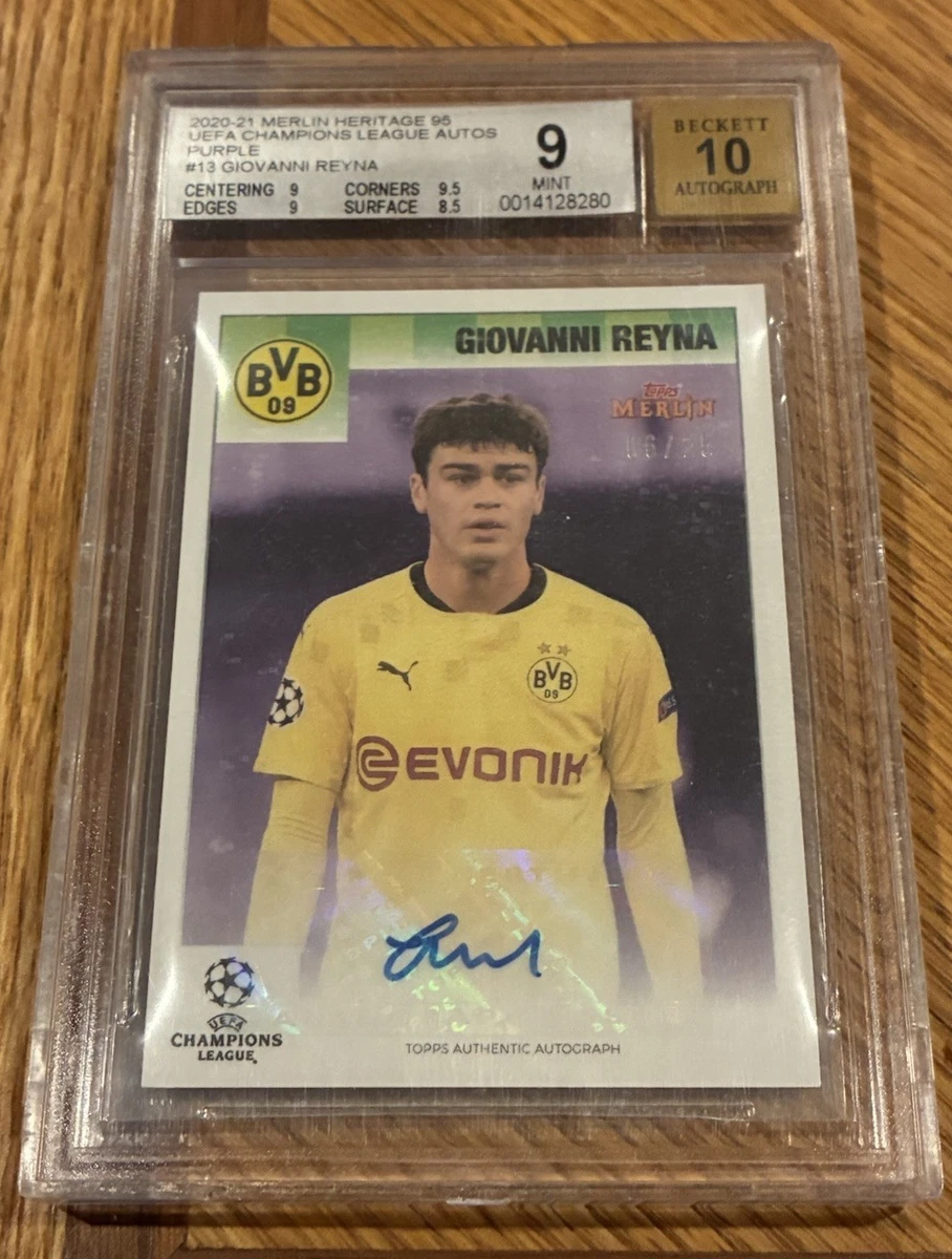 25+ Giovanni Reyna Trading Cards for sale | Updated Oct 2026