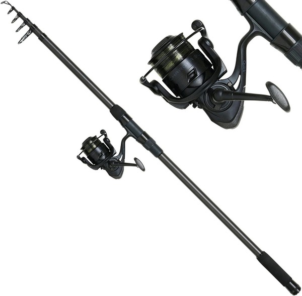 "Karpfenrute Set Dam Tele Karpfenset Profi \"Charger Tele Carp Fd Combo\" 3,60M"-image