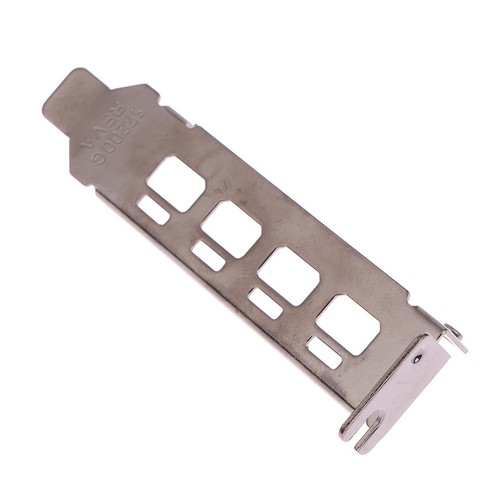 Low/High Profile Bracket 4DP Baffle Port For AMD FirePro W4100 Graphic VideoCard