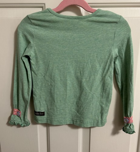 Matilda Jane (Adventure Begins) Green Long Sleeve Top Size 4 EUC - Picture 3 of 5