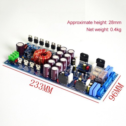 68W*4 LM3886 Verstärkerplatine HiFi Amp Platine montiert für Auto 12V Netzteil - - Bild 5 von 5
