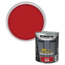 Image of RONSEAL 10 YEAR WEATHERPROOF WOOD PAINT (2 IN 1 FORMULA) GLOSS - ALL COLOURS