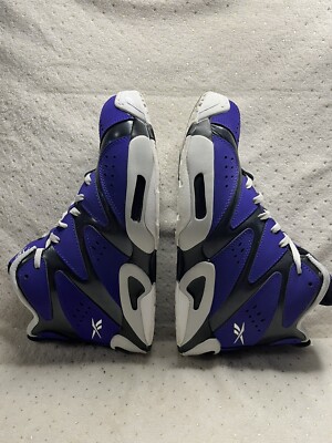 REEBOK KAMIKAZE 1 MID M41777 Classic Kids Size 6.5 Purple/black