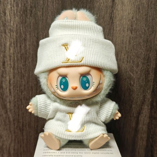 17cm Puppe Kleidung Set für LABUBU Handgefertigte Plüsch Outfit Hut Rock Kleid- - Picture 151 of 240