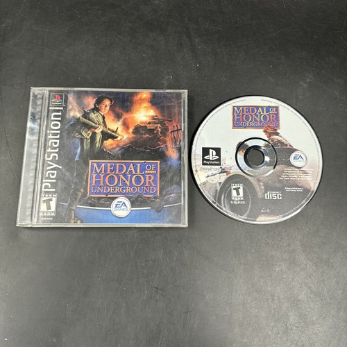 Medal of Honor Underground PS1 Playstation Handbuch Krieg Videospiel Komplett - Bild 1 von 8
