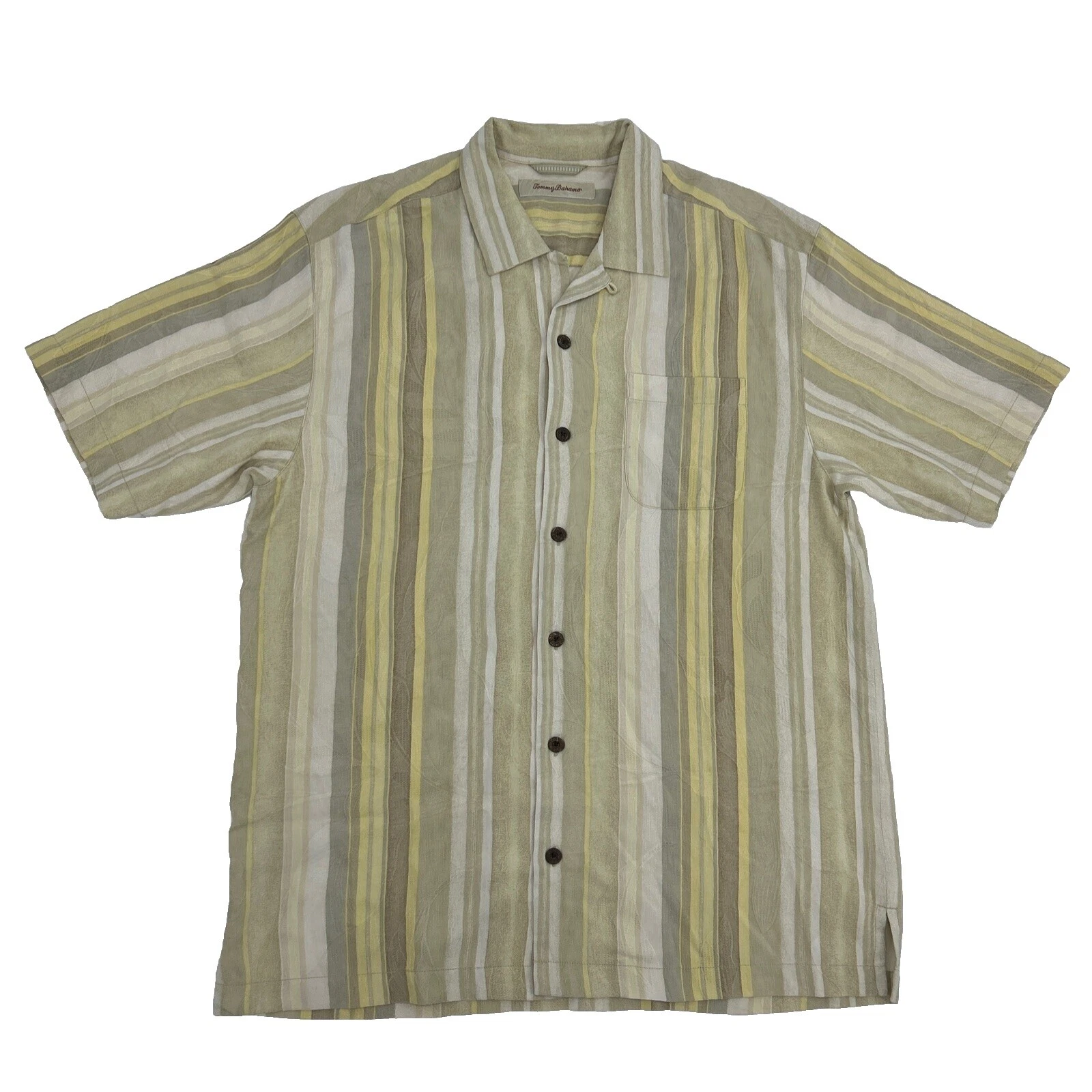 Повседневные шелковые рубашки на пуговицах для мужчин Tommy Bahama