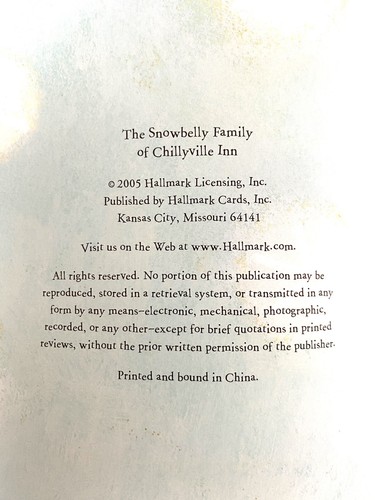 Hallmark The Snowbelly Family of Chillyville Inn by Cheryl Hawkinson - Imagen 5 de 6