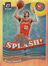 2023-24 Donruss Optic Splash! Silver Holo Prizm #1 Trae Young Atlanta Hawks