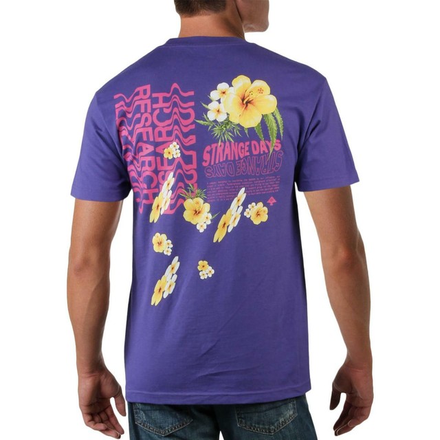 LRG Mens Strange Research Black Printed Standard Fit Graphic T-shirt S BHFO 8261 for sale online 