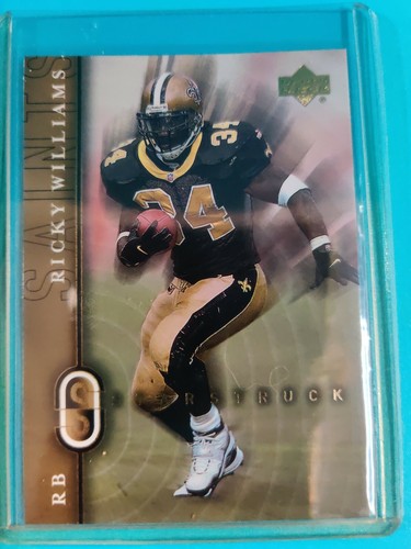 2001 Upper Deck Football Ricky Williams Starstruck Insert #S11 - Odds 1:24 NM+ - 第 1/4 張圖片