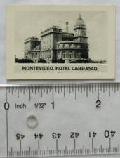 1936 Scerries Cigarette card No. 50 Montevideo, Hotel Carrsco