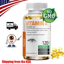 Vitamin A 10,000 IU Capsules - Supporting the immune system and eye health