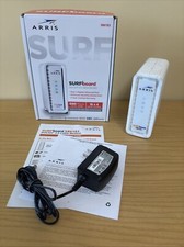 ARRIS SURFboard SB6183 Cable Modem 16x4 Channels DOCSIS 3.0 WHITE OPEN BOX