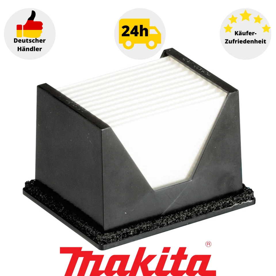Makita Filterelement HEPA 199596-7 passend für Staubabsaugung DX05 HEPA-Filter