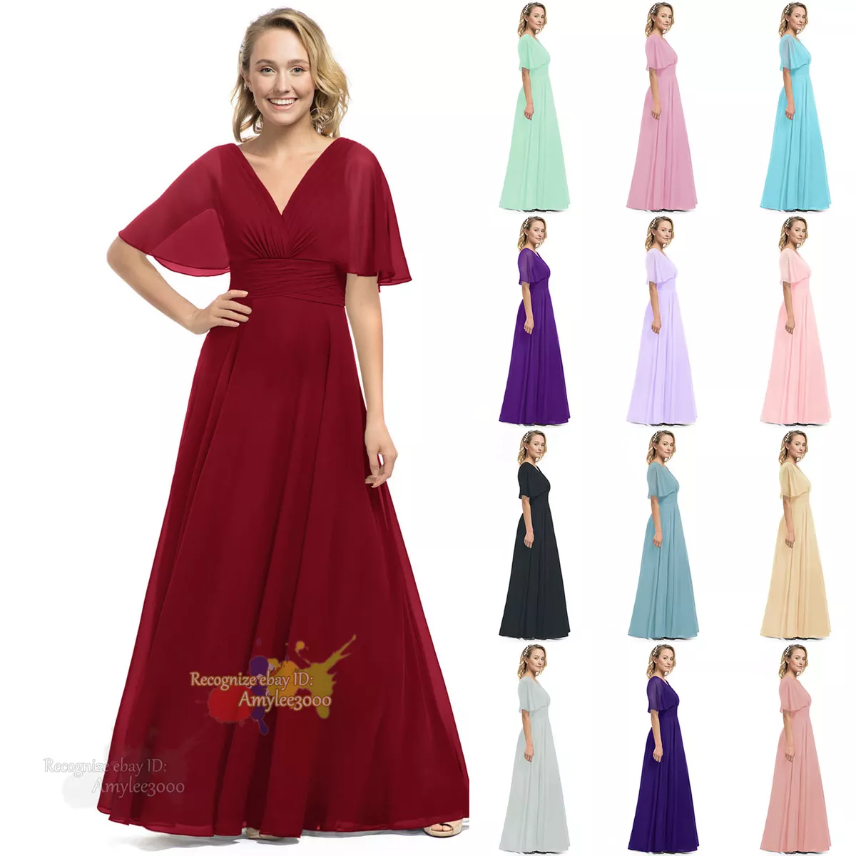 Cap sleeve shop formal gown