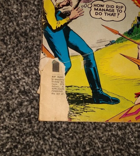 Rip Hunter Time Master Comic Book No 6 - Picture 2 of 6