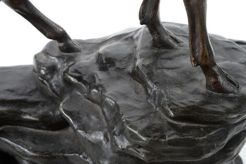 Regal Elk Beautiful 24"Cast Metal Sculpture After L. Carvin - Picture 7 of 12