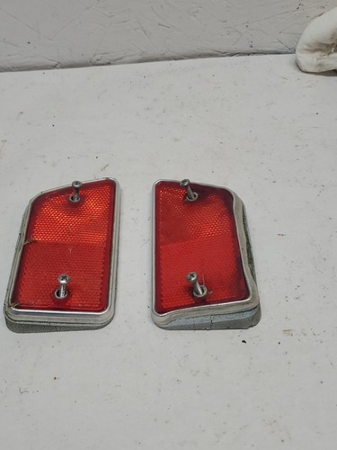 1968 FORD PICKUP TRUCK f series REAR SIDE MARKER LIGHT LENSES F250 68-72? - Picture 3 of 14