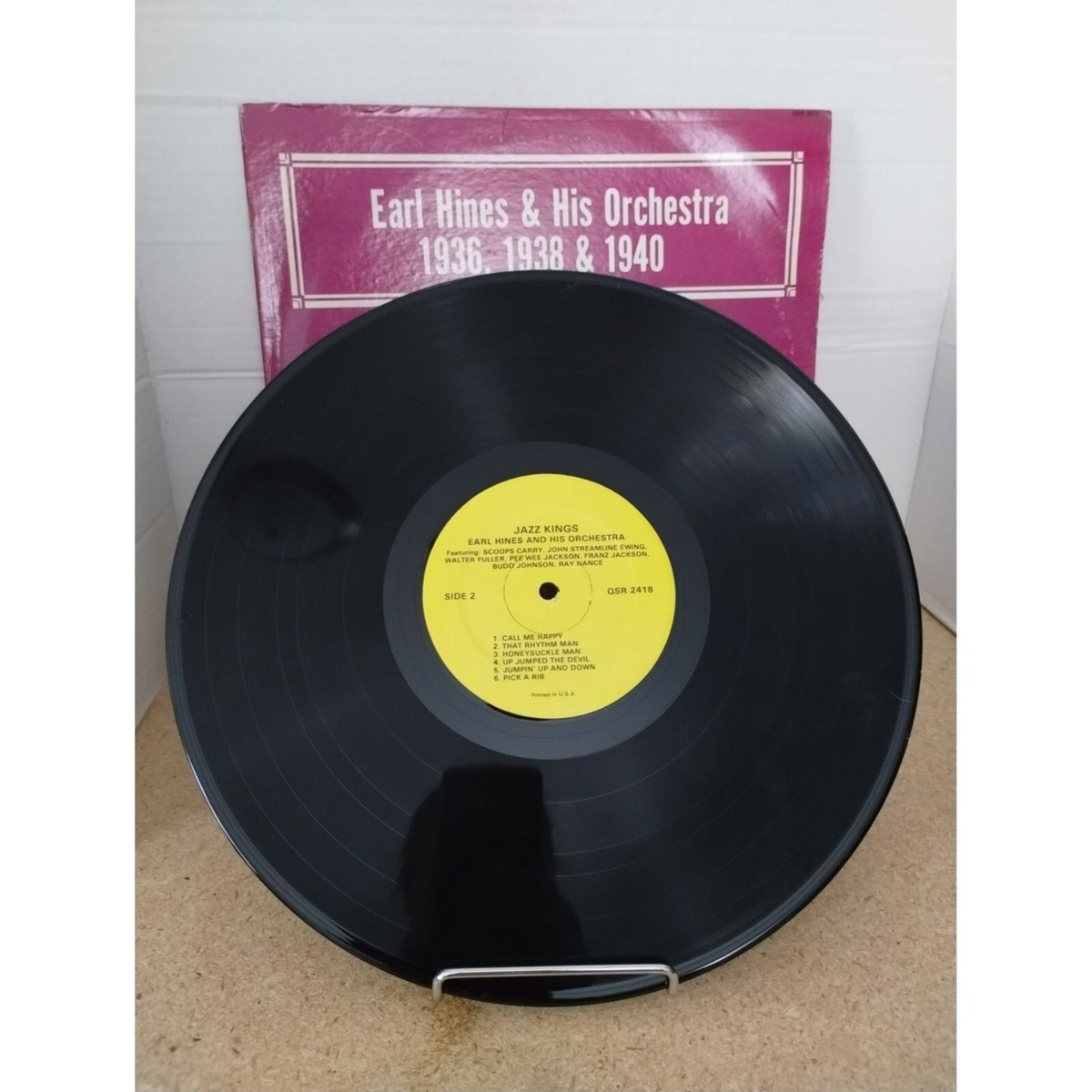 Earl Hines & His Orchestra: 1936, 1938, & 1940 Vinyl LP Almanac