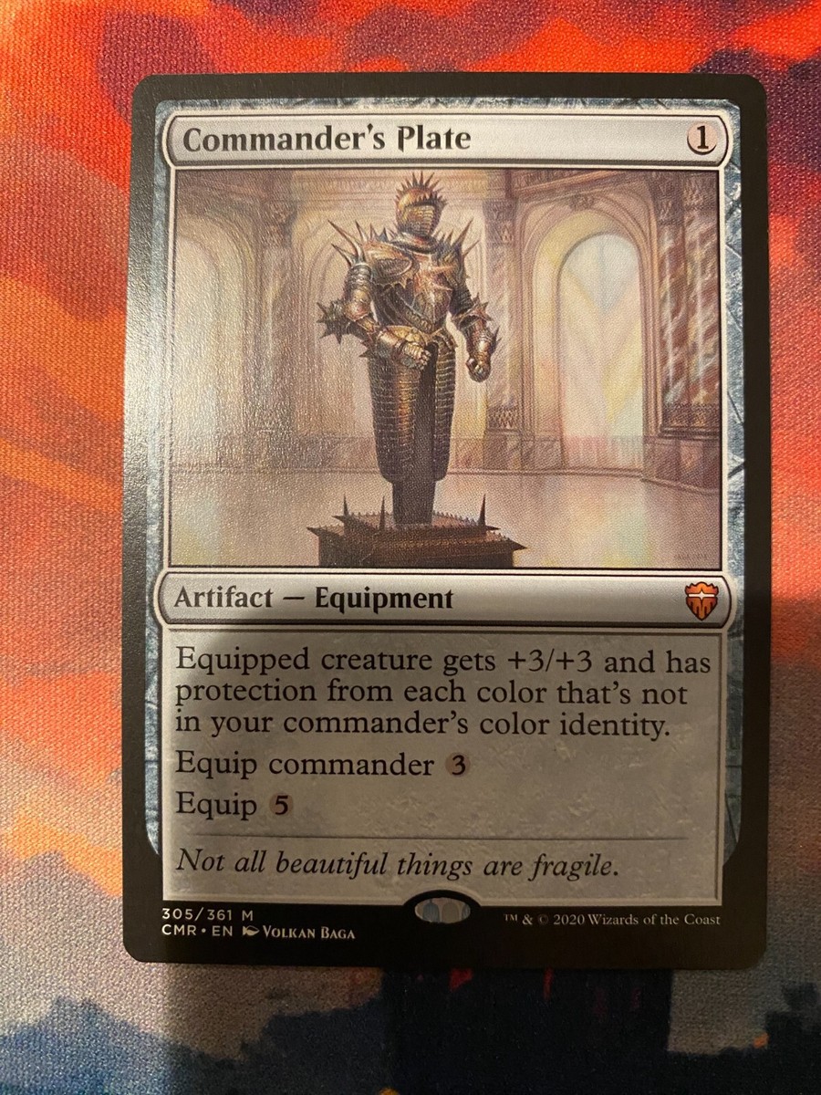 MTG 統率者の板金鎧　拡張　foil 統率者の板金鎧/Commander's Plate》(SLD構築済み)[PWシンボル