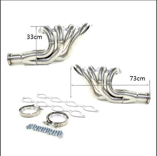 Colector de escape para Chevy Chevelle Camaro BBC Big Block 396/427/454/507/572 V8 - Imagen 5 de 7
