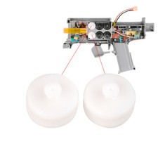 Workermod Upgrade Flywheels white Plastic for Phoenix 2.0 Blaster
