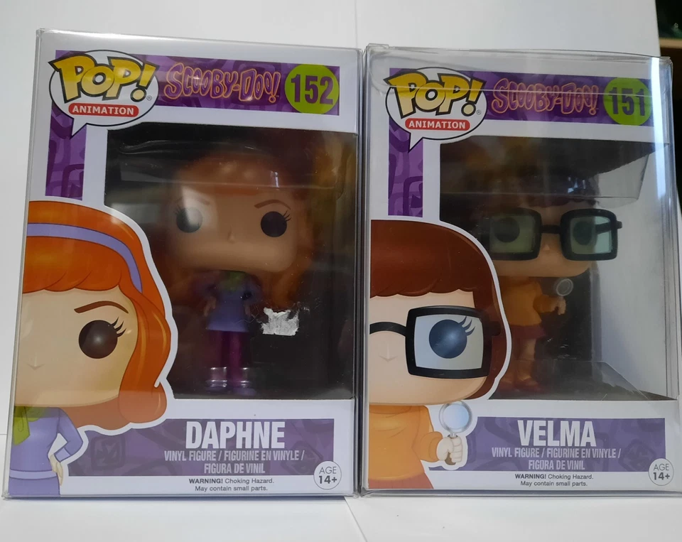 Funko Pop Scooby-doo Set Scrappy Doo Velma Daphne Fred Shaggy Foto 4 de 4