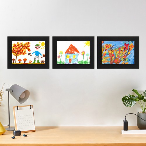 6pcs Kids Art Frames Paper Frames Picture Frames Children Artwork