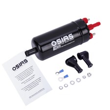 OSIAS Universal External Fuel Injection Pump 12mm In 8mm Out 3 Bar Max 8.5 Bar