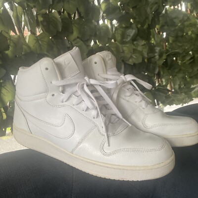 Nike Men's Ebernon Mid Top Sneakers LV5 White AQ1773-100 Size US: 11