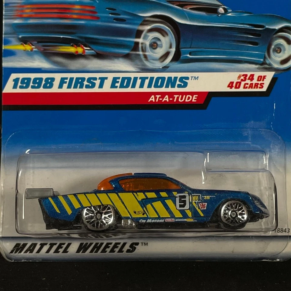 1998 Hot Wheels First Editions #34 ~ AT-A-TUDE STUDEBAKER ~ #667 SEALED - Image 2 of 4