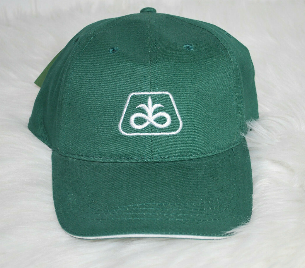 Pioneer Hat Adult OSFM Green White Logo Baseball Cap Hunter
