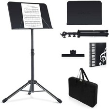 Atril para partituras, atril plegable de doble uso 5 en 1 para partituras.neuvo.