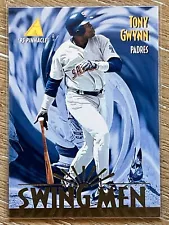 1995 Pinnacle #291 Tony Gwynn Swing Men Padres