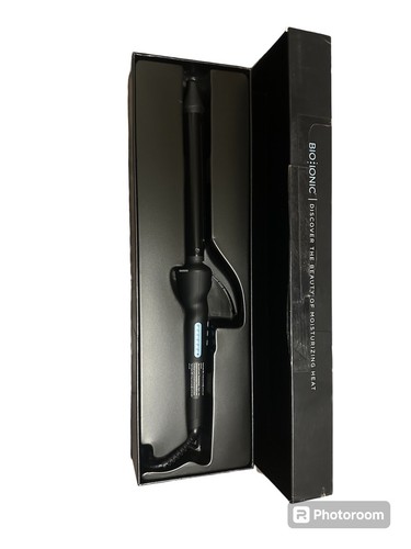 Bio Ionic Long Barrel Styler Curling Iron 1”- Black - Picture 2 of 4