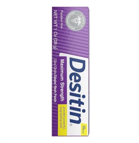 DESITIN Maximum Strength Original Diaper Rash Paste 3-Piece - 4 oz, 2 oz, 1 oz